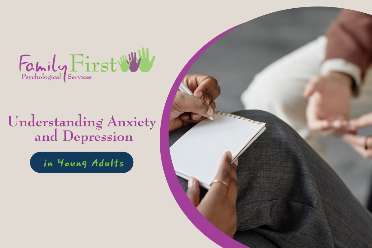 young adults with anxiety and depression